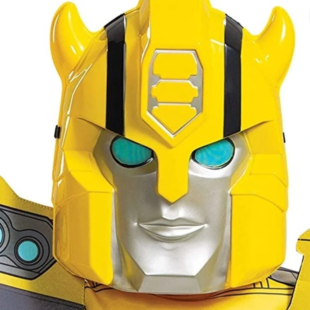 Yellow and Gray Robot Costume